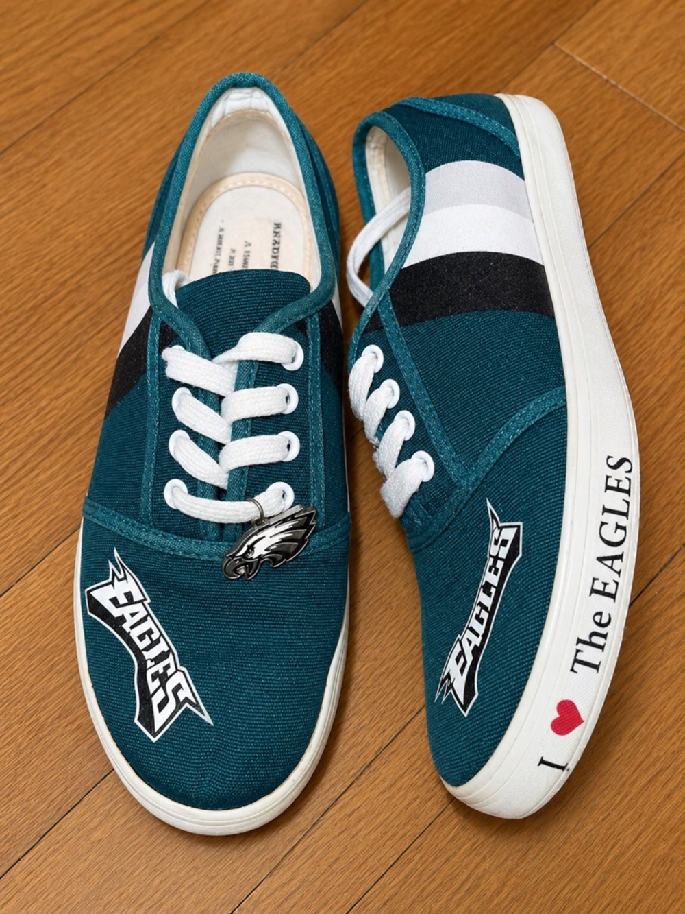 The Bradford Exchange  Eagles Sneakers